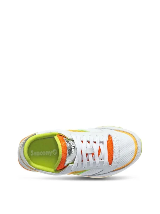 Кроссовки женские Saucony Jazz Triple White/Orange