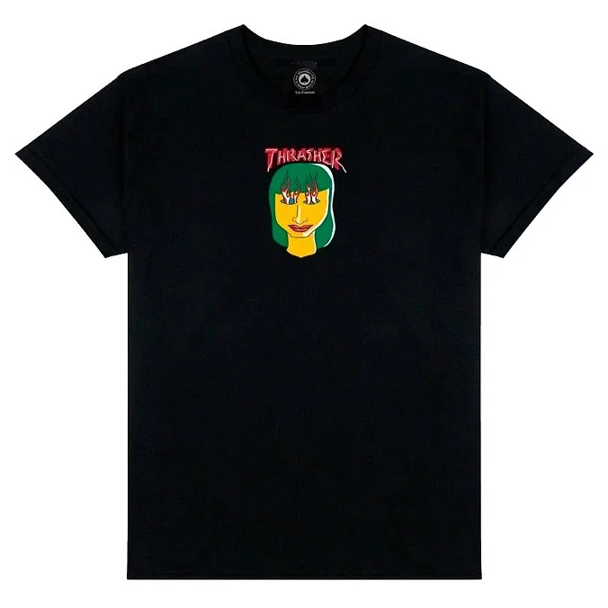 Футболка Thrasher Talk Sht T-Shirt Black