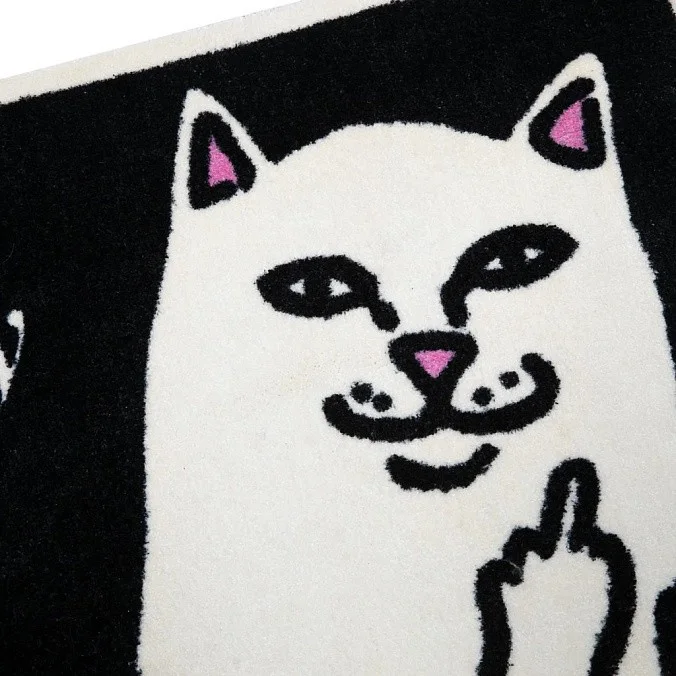 Коврик RIPNDIP Go Away Rug Black