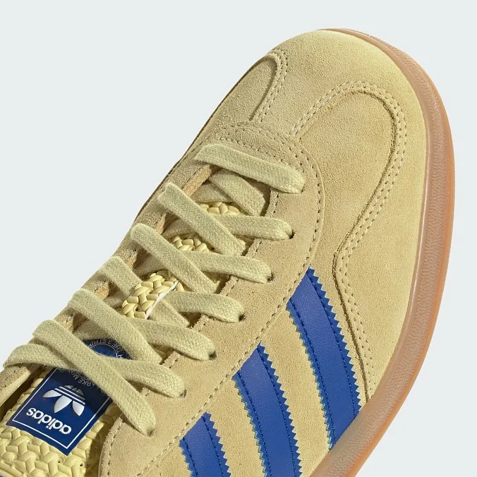Кроссовки adidas Originals Gazelle Indoor Powder Yellow/Royal Blue/Cloud White