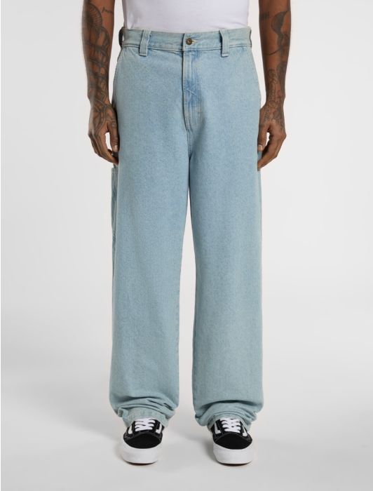 Джинсы мужские Dickies Madison Baggy Fit Denim Vintage Aged Blue