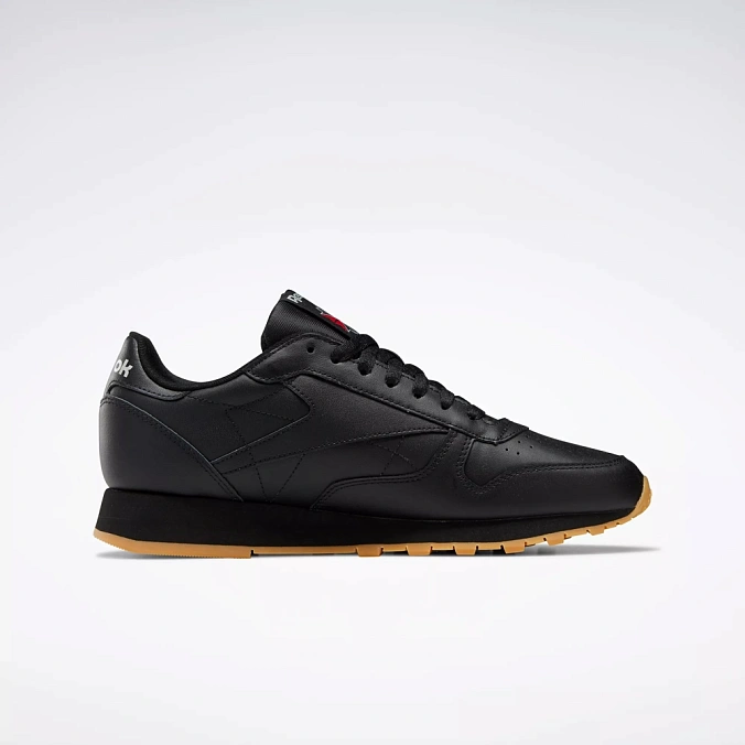 Кроссовки Reebok Classic Leather Black/Gumsole