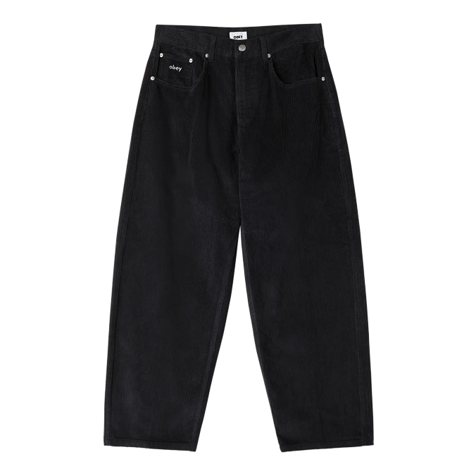 Брюки Obey Bigwig Baggy Corduroy Pant