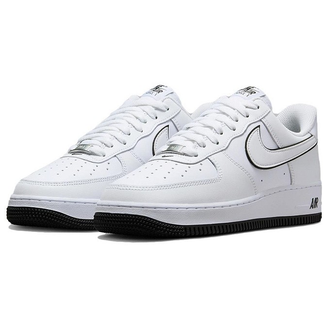 Кроссовки Nike Air Force 1 '07 Low White/Black Outline