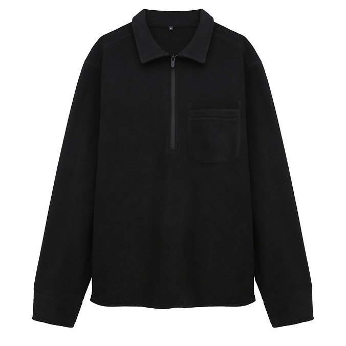 Толстовка флисовая SHU чёрная