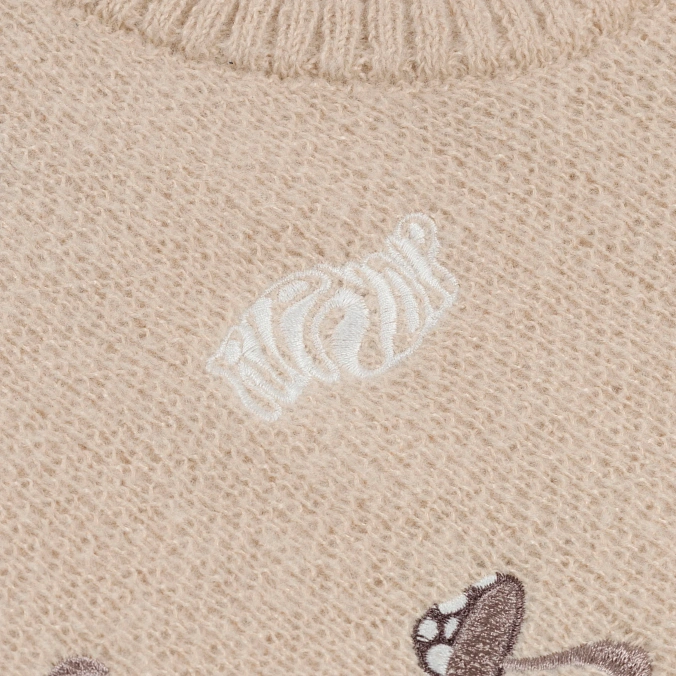 Кроп-топ женский RIPNDIP Euphoria Knit Crop Top Off White