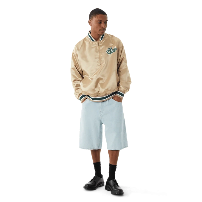Бомбер HUF Pop Fly Satin Baseball Jacket